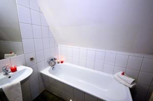Kúpeľňa v ubytovaní Cracow Central Aparthotel