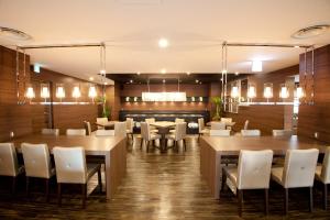 Restaurace v ubytování Hotel Il Credo Gifu