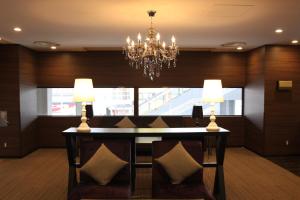 Posezení v ubytování Hotel Il Credo Gifu