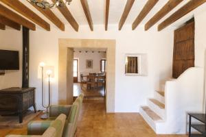 Posezení v ubytování Villa Petita Llombards