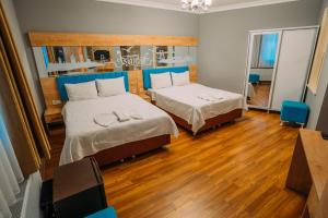 Katil atau katil-katil dalam bilik di Ayasofya Hotel