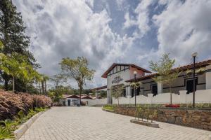 a rendering of the exterior of a building at Boulevard Pousada Boutique in Guaramiranga