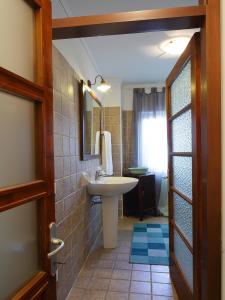 A bathroom at Agriturismo Le Spezie