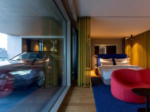 Кухня или кухненски бокс в b'mine hotel Düsseldorf