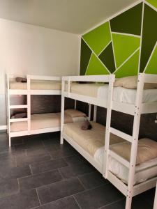 Postel nebo postele na pokoji v ubytování Hostel Turin Metro Young