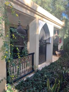 Riad le Jasmin外面的花园