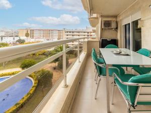 Balkón nebo terasa v ubytování Apartment Aguamarina 7 by Interhome