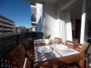 Balkón alebo terasa v ubytovaní Apartment Sakura by Interhome