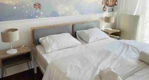 Posteľ alebo postele v izbe v ubytovaní Luxury apartment in city center