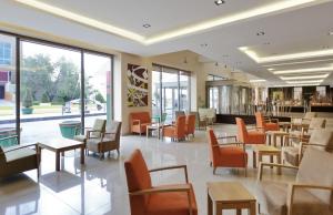 Posezení v ubytování ibis Amman