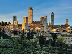 A general view of Poderi Foci or a view of the city taken from A villát