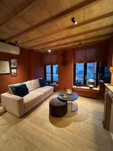 Posezení v ubytování Guestsuite Couvert
