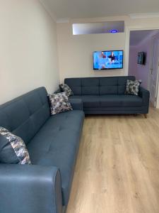 منطقة جلوس في Esa Apart Hotel