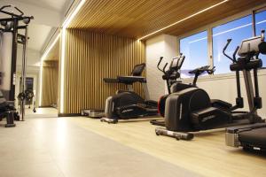 Posilňovňa alebo fitness centrum v ubytovaní 08028 Apartments