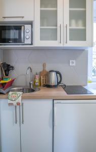Η κουζίνα ή μικρή κουζίνα στο Apartmani Zukic