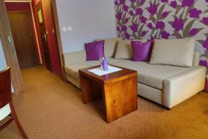 Posezení v ubytování Pod Wzgórzem Bed & Breakfast