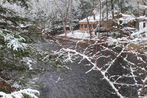 Poconos Pool Paradise v zimě