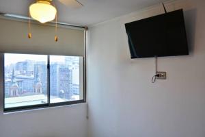 Et tv og/eller underholdning på Apartamento 2 habitaciones (34 m2) con parkig