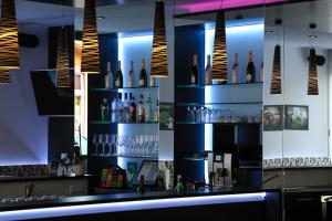 Lounge nebo bar v ubytování Hotel Fohnsdorf
