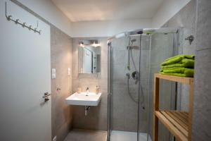 Koupelna v ubytování Apartment Sadova