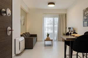 Posezení v ubytování Ruby Luxury Suites