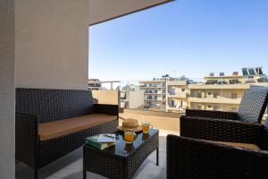 Balkón nebo terasa v ubytování Ruby Luxury Suites