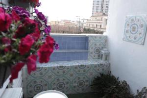A balcony or terrace at Santa Chiara Luxury House