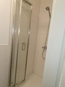 Ένα μπάνιο στο Ferienwohnung 308 am Kasinopark 2 Zimmer