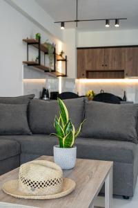 Posezení v ubytování Ruby Luxury Suites