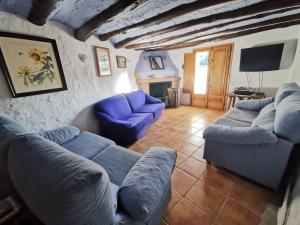 Posezení v ubytování Casa Roya