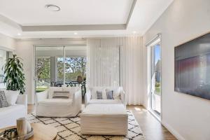 TV/trung tâm giải trí tại Luxury Hunter Valley Estate