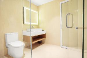 Koupelna v ubytování MPalace Hotel KL