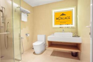 Koupelna v ubytování MPalace Hotel KL