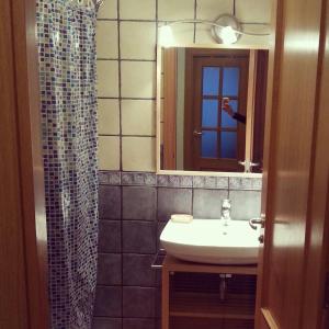 Bilik mandi di Apartamento Bielsa-Monte Pérdido +22 gambar