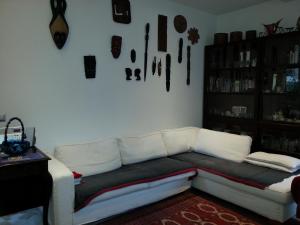 Posezení v ubytování B&B Rosa Blu