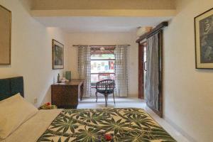 Rumah Paros & Gallery的休息区