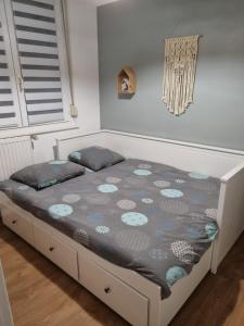 Posteľ alebo postele v izbe v ubytovaní chez Sandy