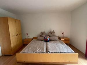 Letto o letti in una camera di Haus am Bach