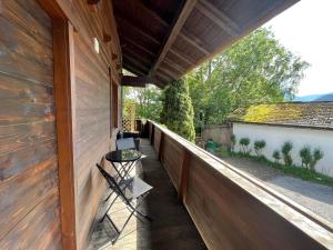 Balcone o terrazza di Haus am Bach
