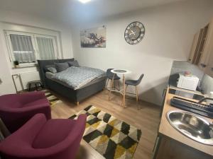 Posteľ alebo postele v izbe v ubytovaní Studio Apartman 4YOU CITY MAX