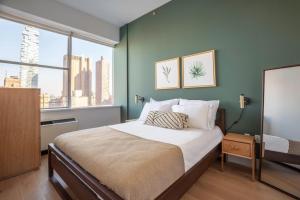 ニューヨークにあるLux Tribeca 1BR w Gym Doorman Valet NYC-349のギャラリーの写真 +13枚の写真