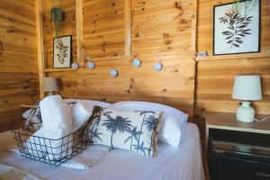 Posteľ alebo postele v izbe v ubytovaní Nisi Glamping