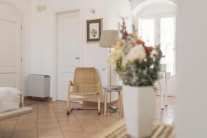 Posezení v ubytování Il Vicinato, casa vacanza immersa nel cuore dei Sassi
