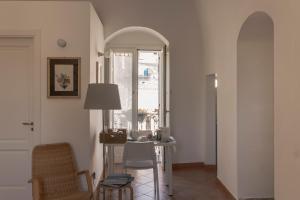 Posezení v ubytování Il Vicinato, casa vacanza immersa nel cuore dei Sassi