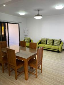 Posezení v ubytování Residence La Colombe