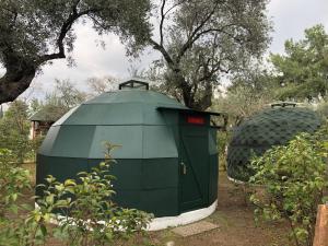 Vonkajšia záhrada v ubytovaní Nisi Glamping