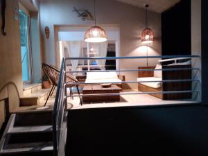 A seating area at casa santa caterina