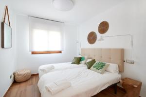 Postel nebo postele na pokoji v ubytování Leku Eder by Clabao