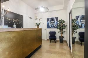 Vstupní hala nebo recepce v ubytování Hotel Des Cedres