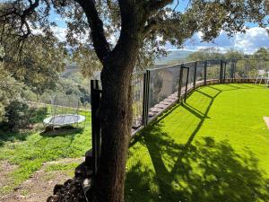 A garden outside Mirador del Río